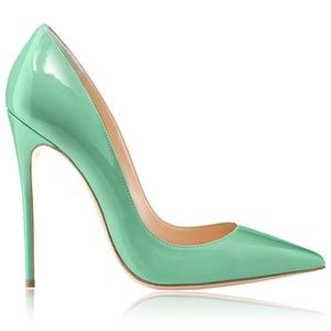 Mint Green Pumps